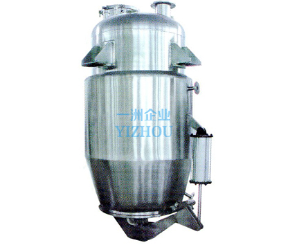 Normal taper type extracting tank